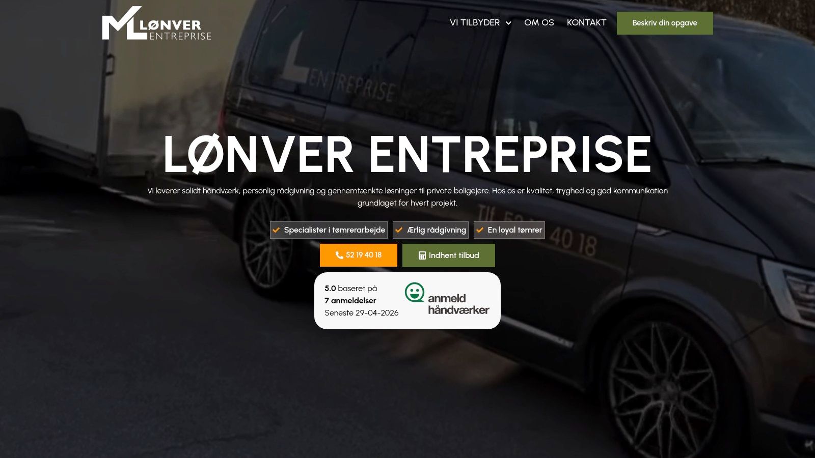 Screenshot from https://loenver-entreprise.dk/